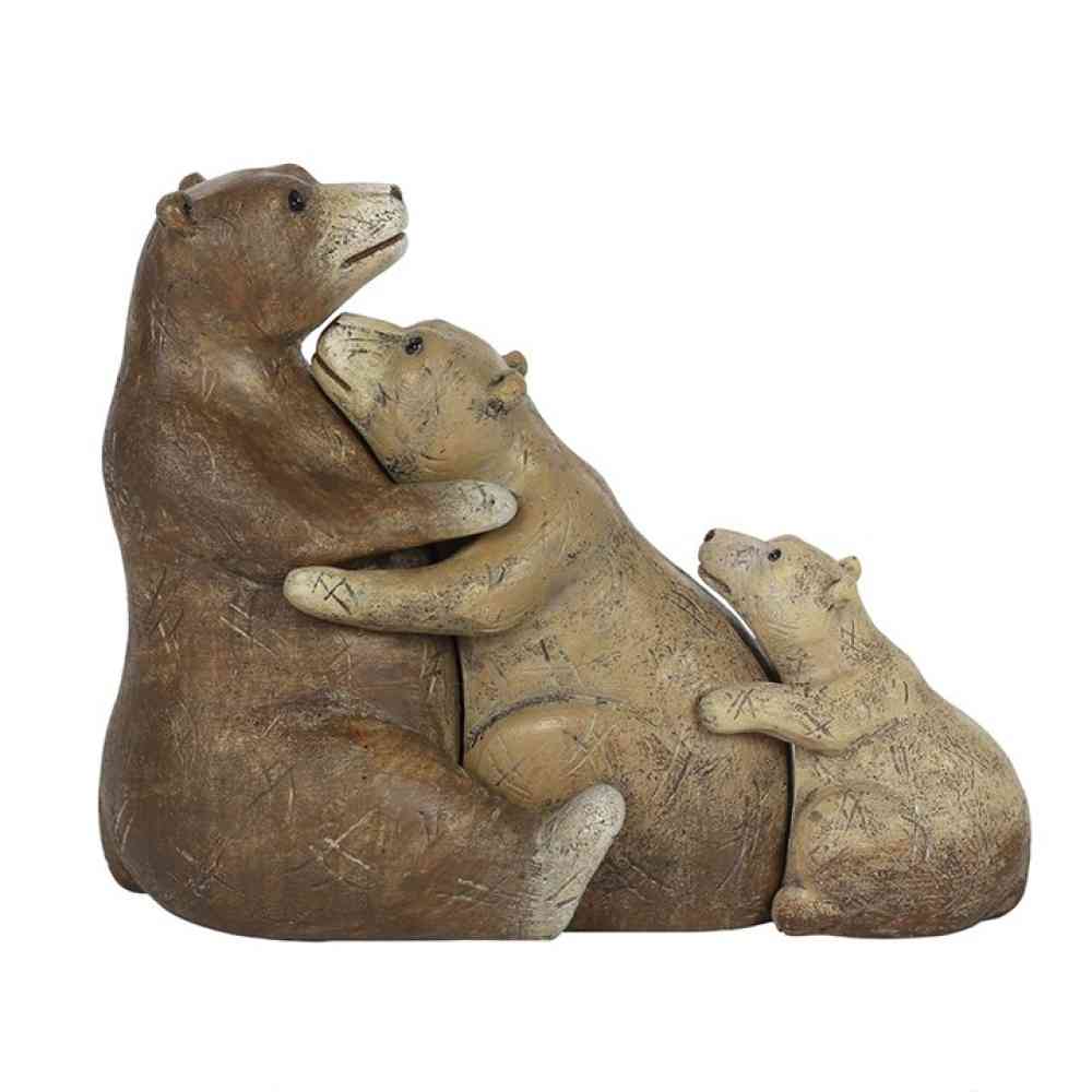 Something Different - Bear Family Dekorative Figur - Braun